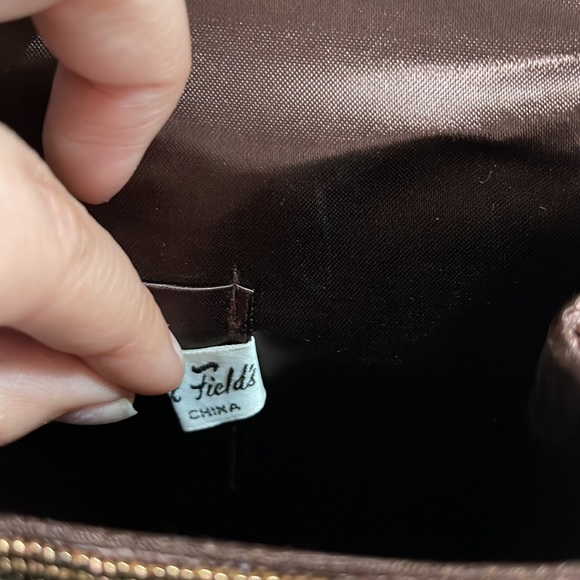 Vintage Marshall fields, copper beaded purse - Picture 12 of 16